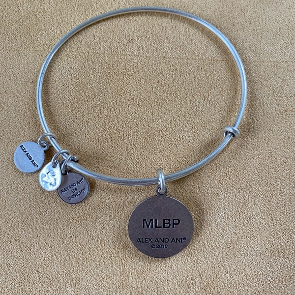 Alex & Ani Red Socks Bangle Bracelet - Picture 2 of 4